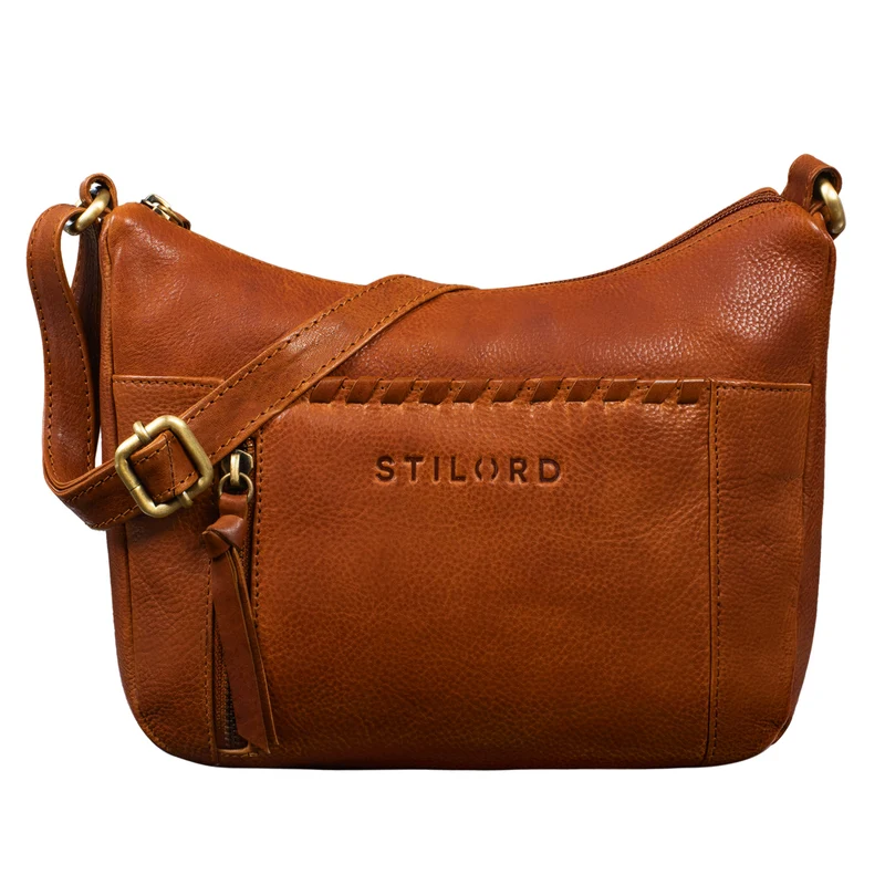 "Nia" Damen Umhängetasche Klein Lederhandtasche Elegante Ausgehtasche