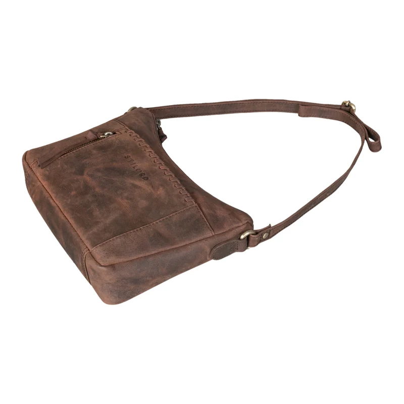 "Nia" Damen Umhängetasche Klein Lederhandtasche Elegante Ausgehtasche