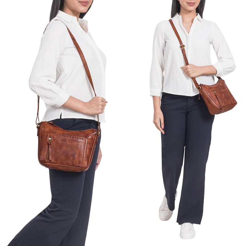 "Nia" Damen Umhängetasche Klein Lederhandtasche Elegante Ausgehtasche