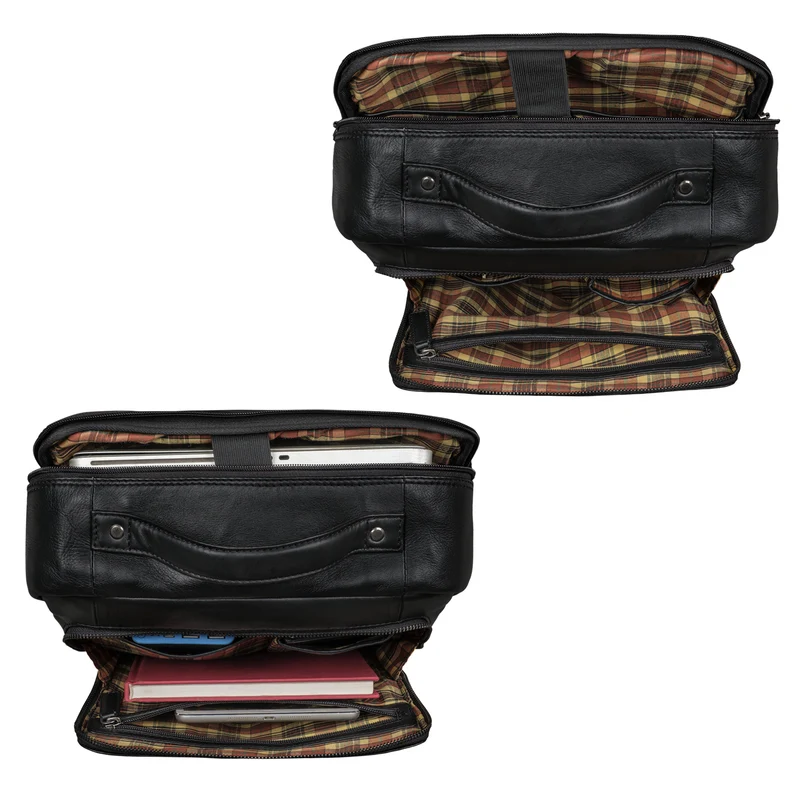 "Zabel" Businessrucksack Herren Leder