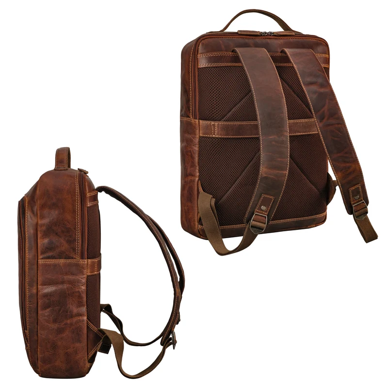 "Zabel" Businessrucksack Herren Leder
