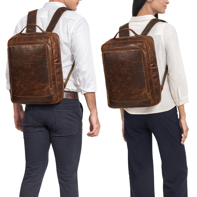 "Zabel" Businessrucksack Herren Leder
