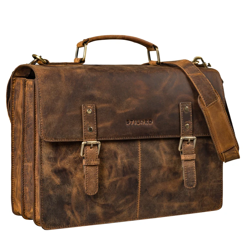 "Bernd" Vintage Dokumententasche A4 Leder