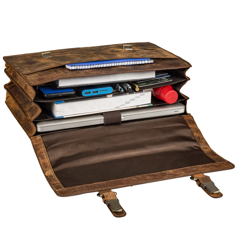 "Bernd" Vintage Dokumententasche A4 Leder