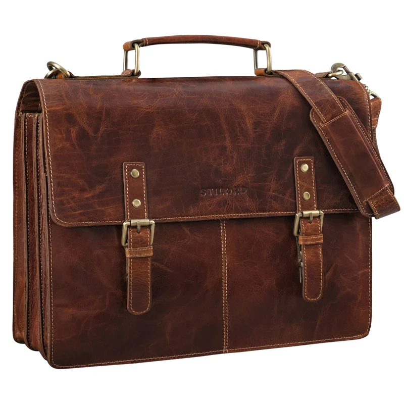 "Bernd" Vintage Dokumententasche A4 Leder