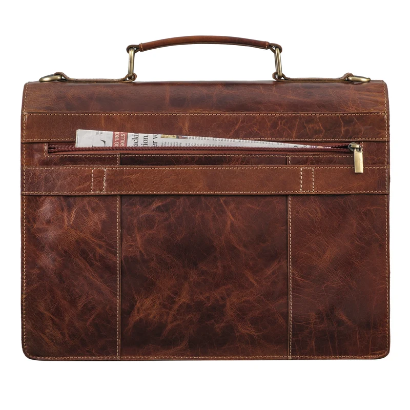 "Bernd" Vintage Dokumententasche A4 Leder