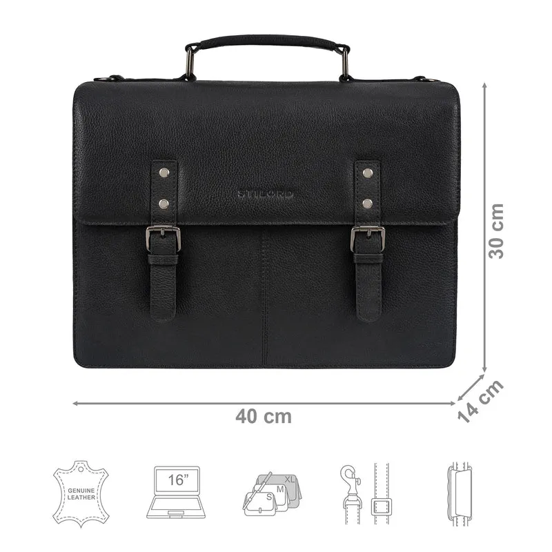 "Bernd" Vintage Dokumententasche A4 Leder