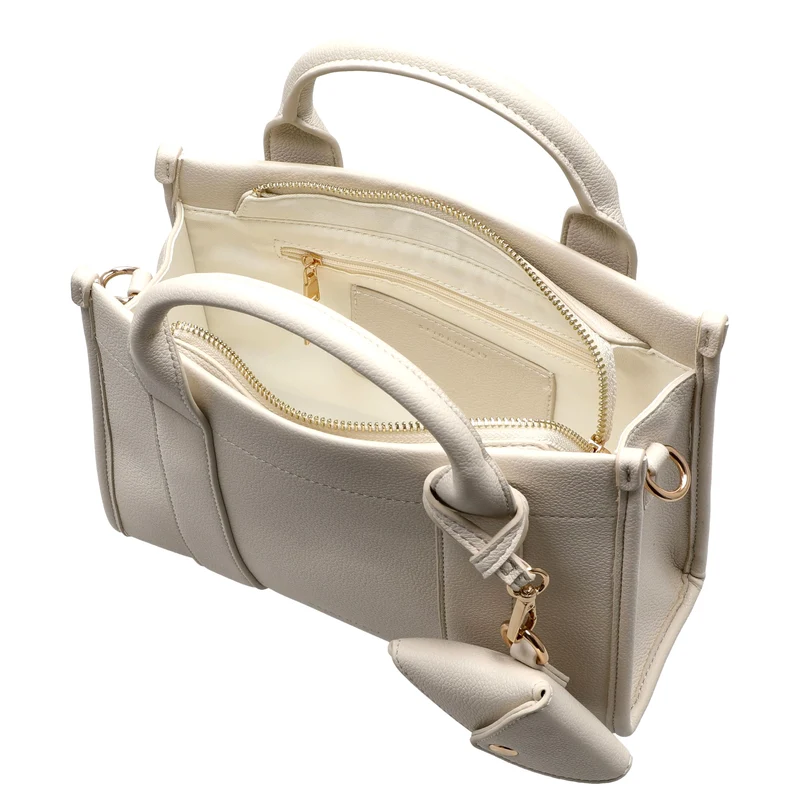 Seidenfelt Meloy Tote - Shopper 25.5 cm (soft cream)
