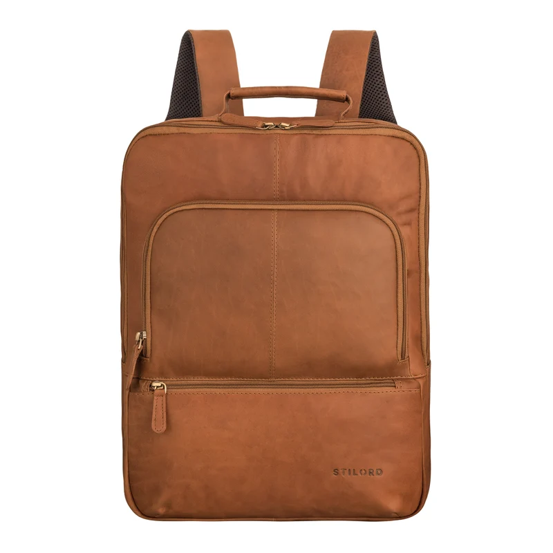 "Forest" Laptop Rucksack 15.6 Zoll Leder für Herren und Damen