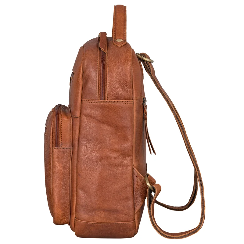"Wilma" Eleganter Rucksack Frauen Klein Leder
