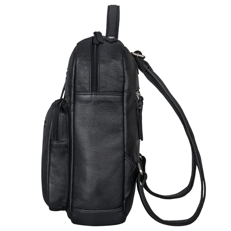 "Wilma" Eleganter Rucksack Frauen Klein Leder