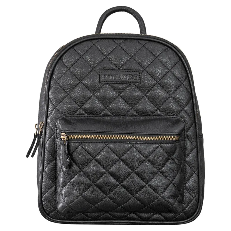 "Elira" Lederrucksack Damen Klein