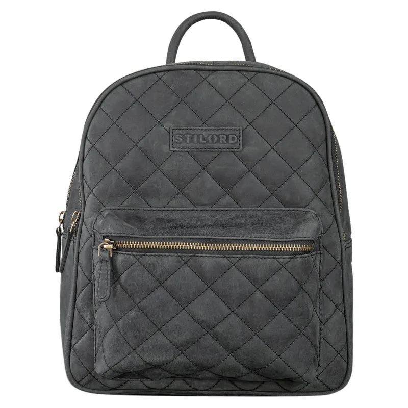 "Elira" Lederrucksack Damen Klein