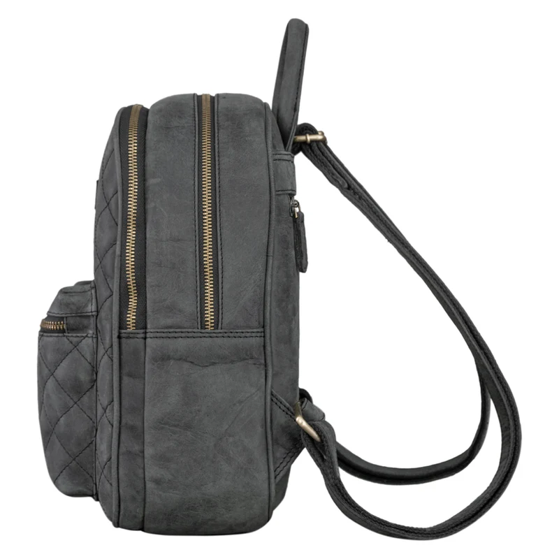 "Elira" Lederrucksack Damen Klein