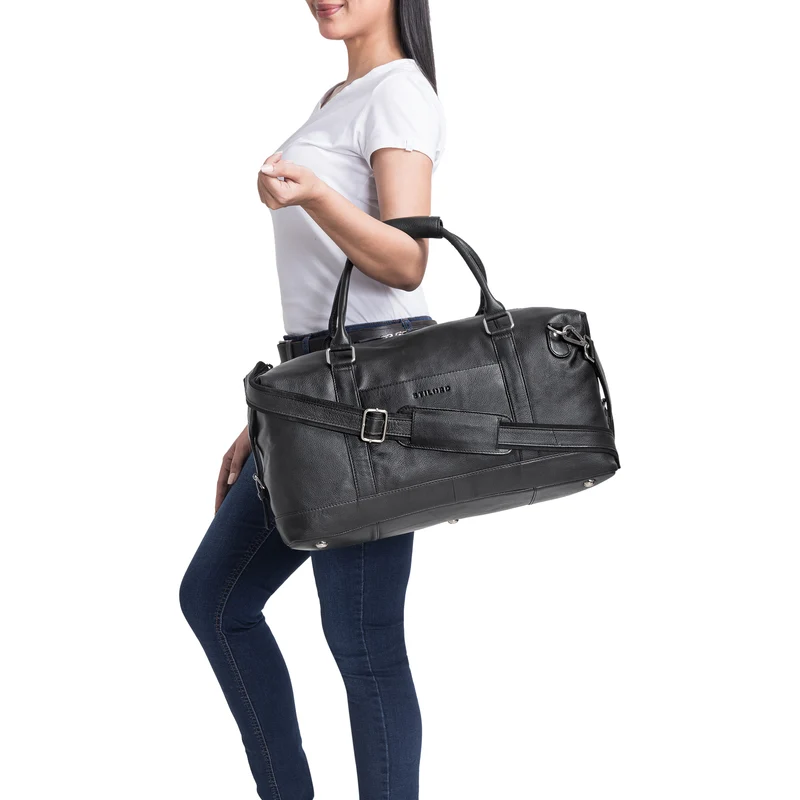 "Viator" Leder Reisetasche Weekender im Großformat für Damen Herren
