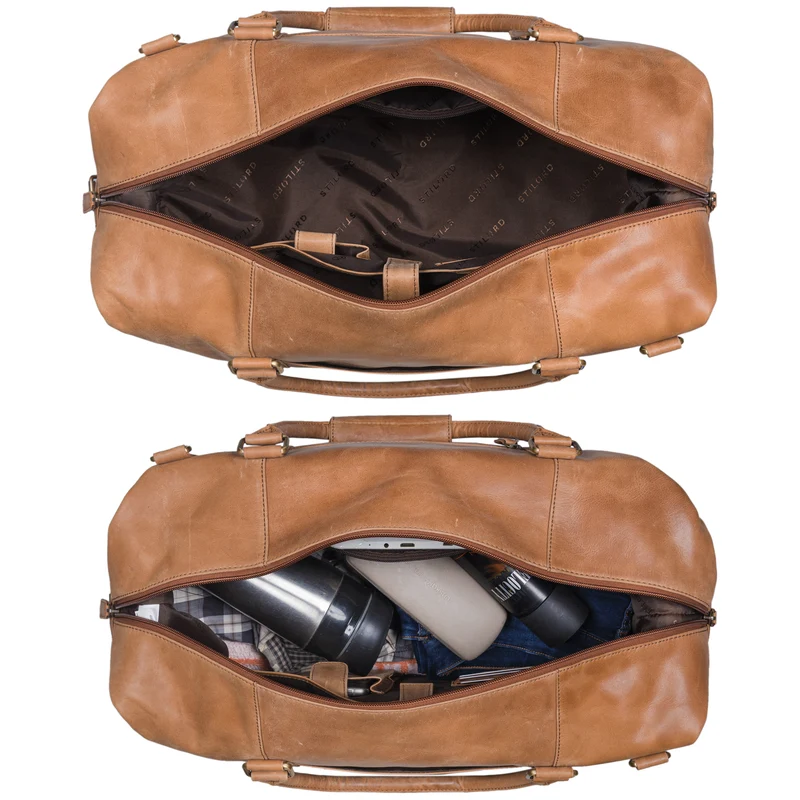 "Viator" Leder Reisetasche Weekender im Großformat für Damen Herren
