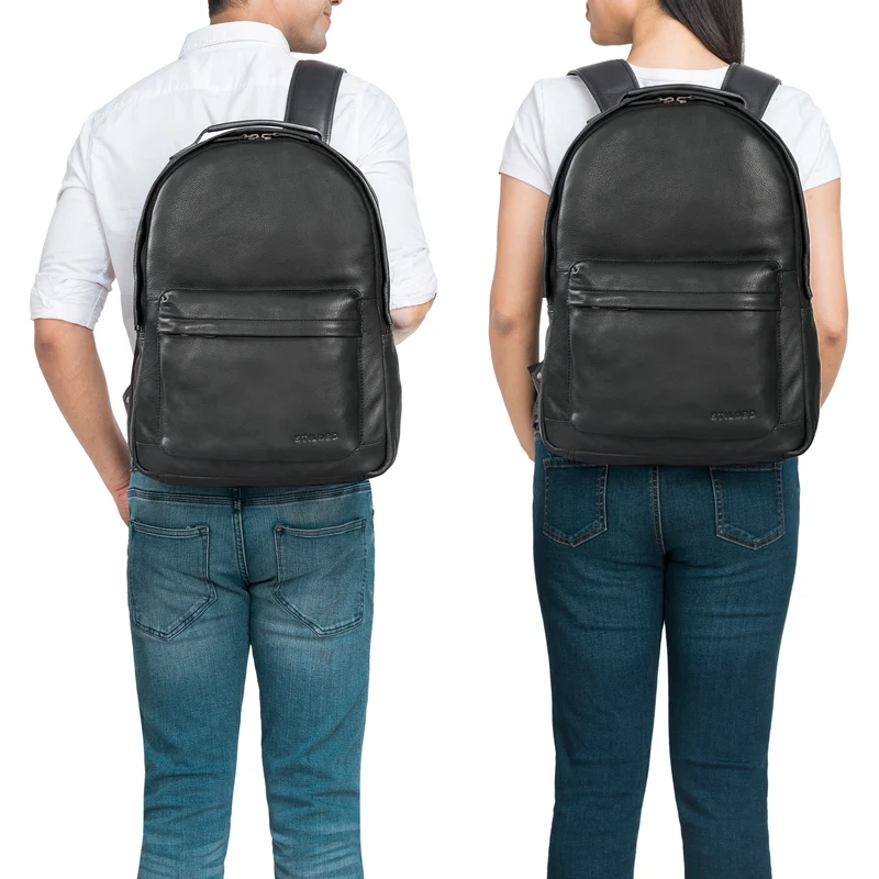 "Hagen" Vintage Lederrucksack Damen und Herren