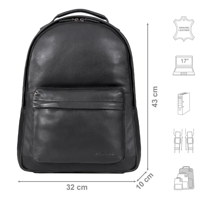 "Hagen" Vintage Lederrucksack Damen und Herren