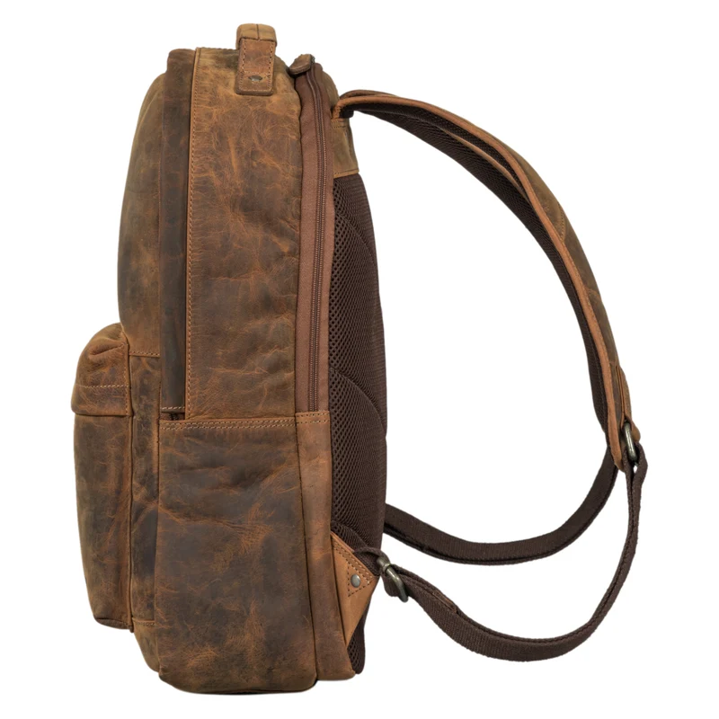 "Hagen" Vintage Lederrucksack Damen und Herren