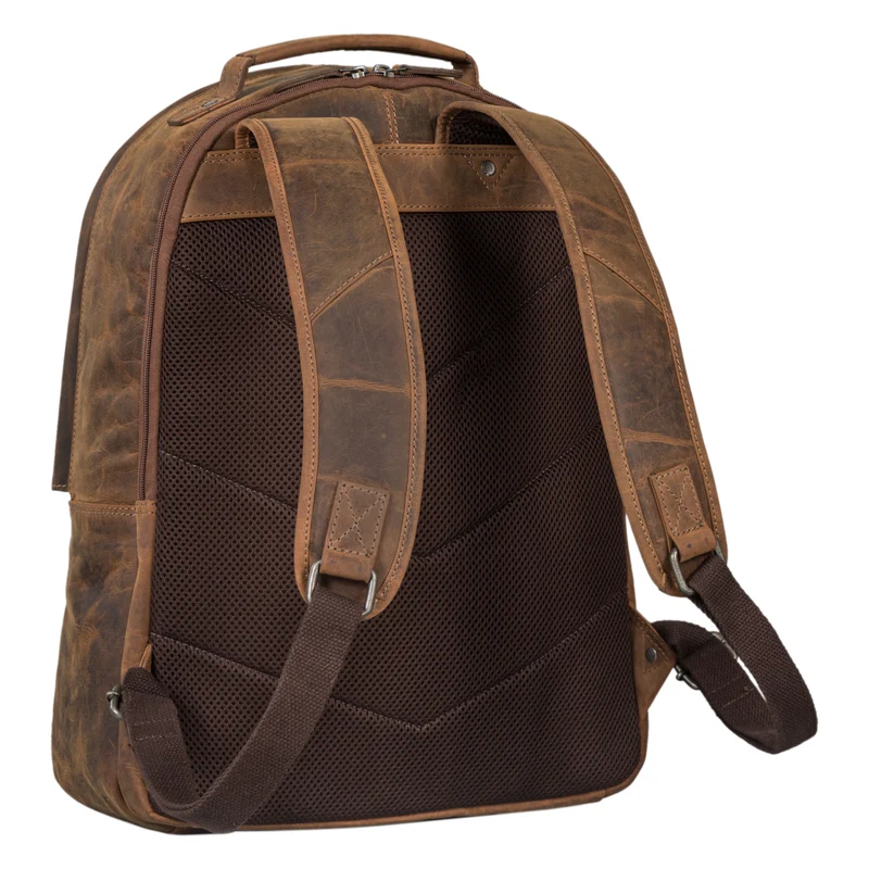 "Hagen" Vintage Lederrucksack Damen und Herren