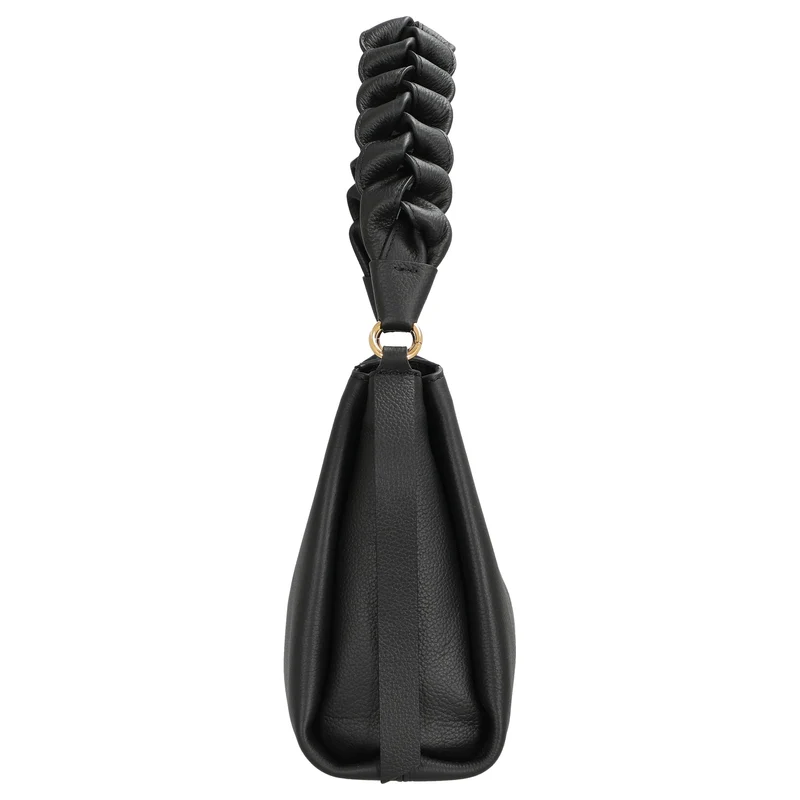 Coccinelle Boheme Grana Double - Henkeltasche S 30 cm (noir/cognac)