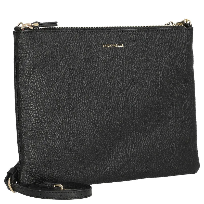 Coccinelle Best Crossbody - Umhängetasche 27.5 cm (noir)