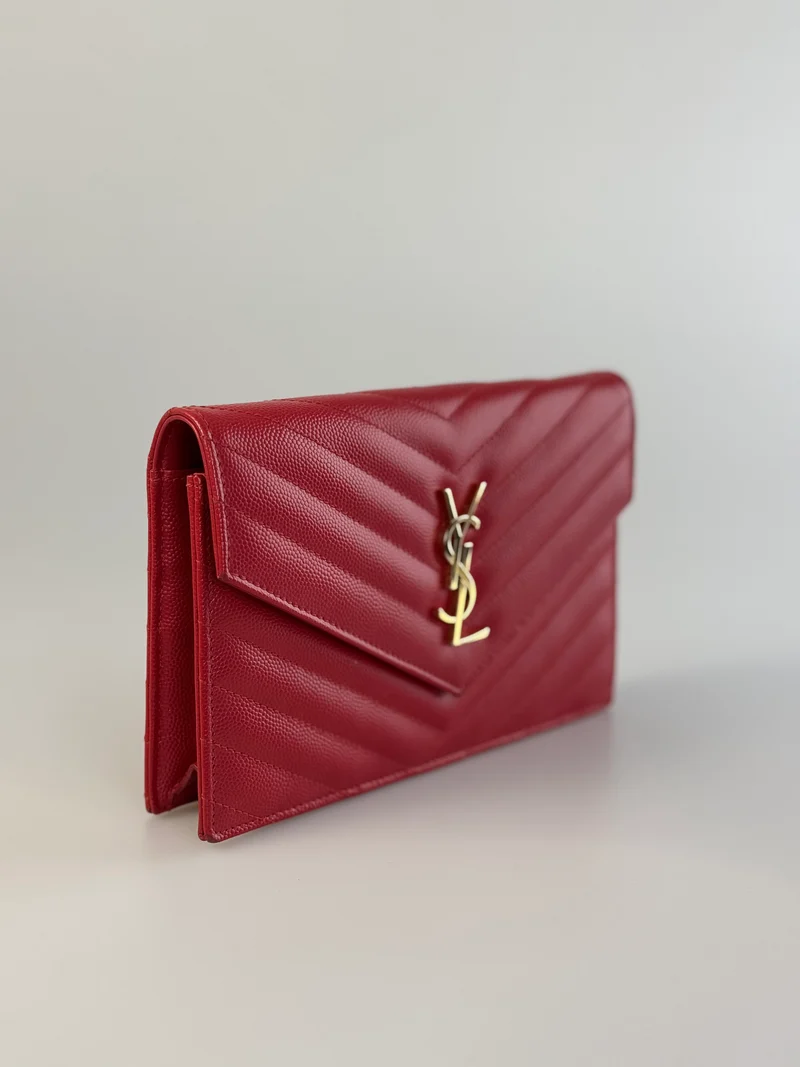 Saint Laurent Cassandre Umschlag Rote Tasche