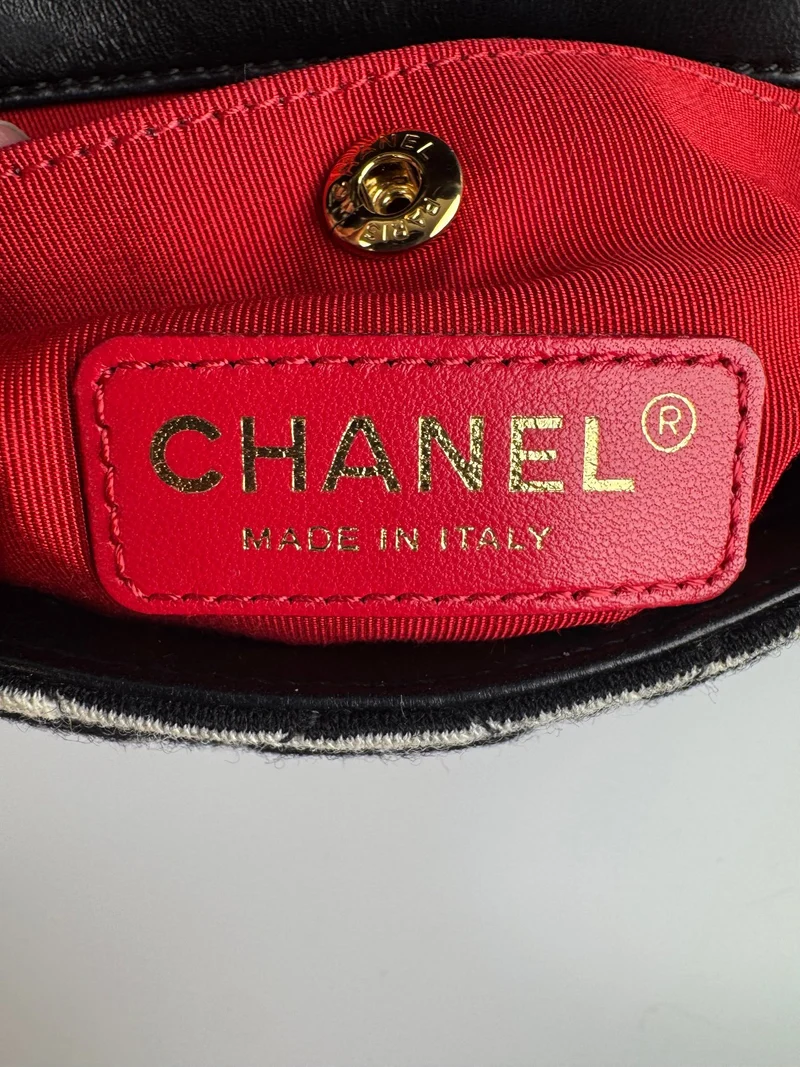 Chanel Sailor Bag Blau 2014 Gestreifte Mini Rechteck Klassische Single Flap Umhängetasche