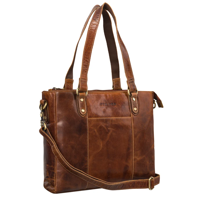 "Joy" Leder Shopper Damen Handtasche