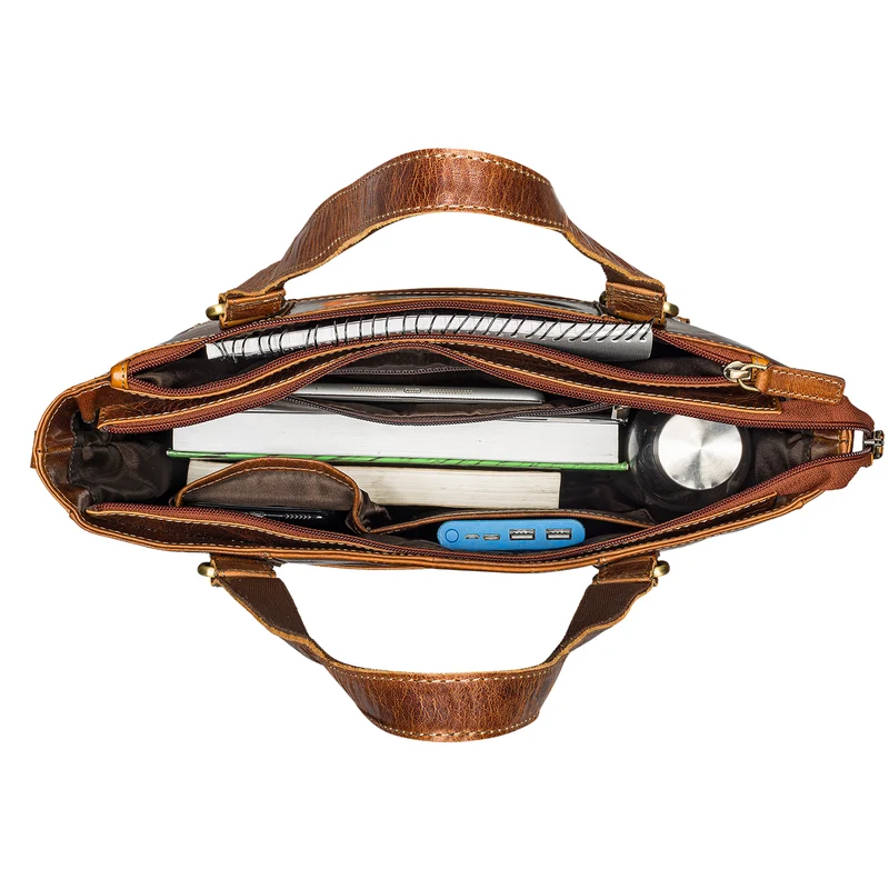 "Joy" Leder Shopper Damen Handtasche