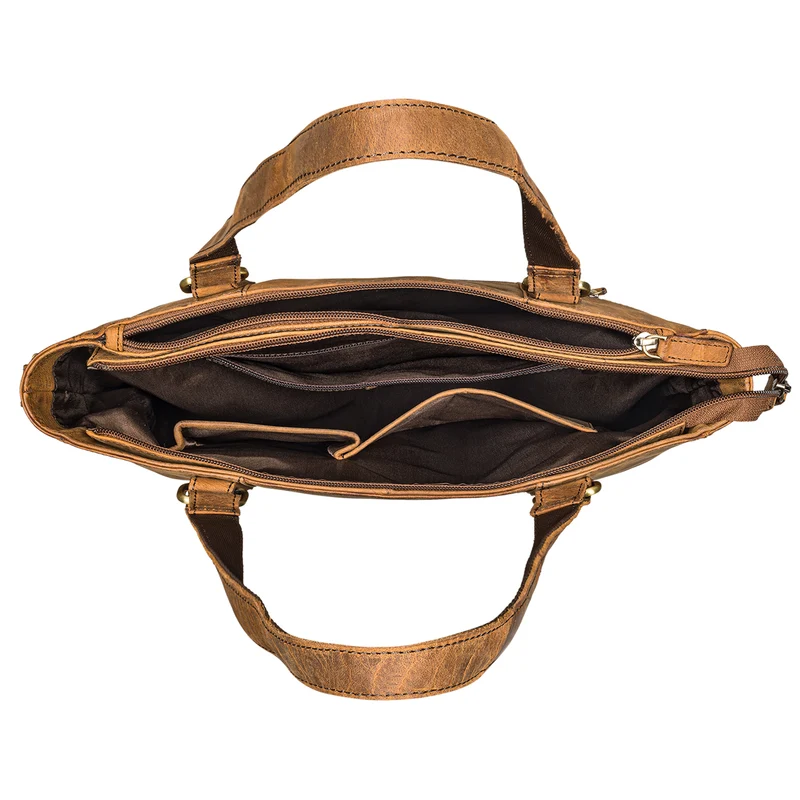 "Joy" Leder Shopper Damen Handtasche
