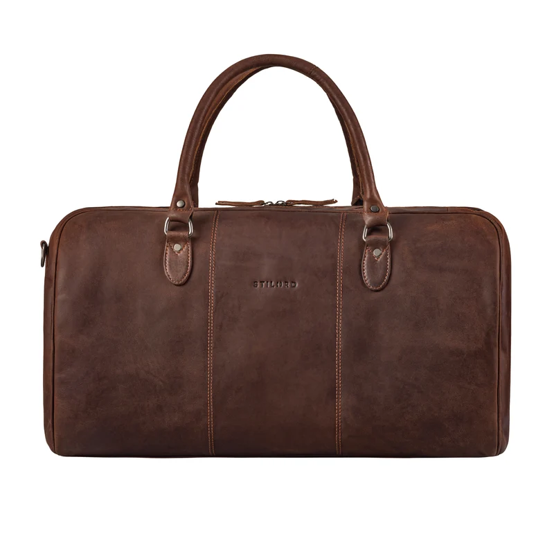 "Jarvis" exklusive Leder Reisetasche für Damen und Herren