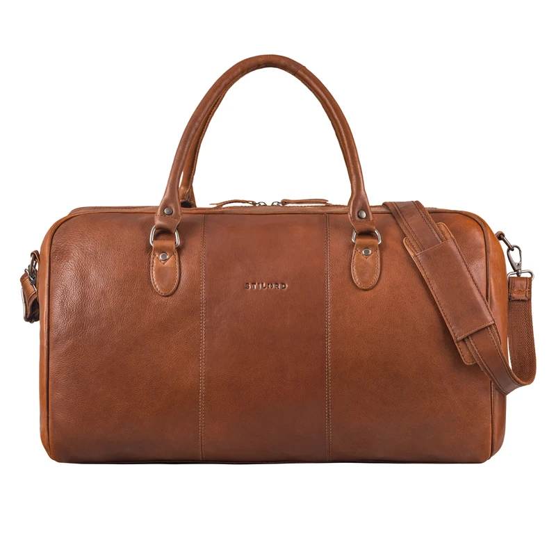 "Jarvis" exklusive Leder Reisetasche für Damen und Herren