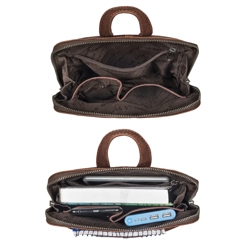 "Marlies" Leder Rucksack Damen klein