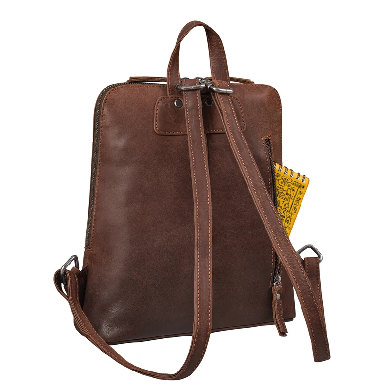 "Marlies" Leder Rucksack Damen klein