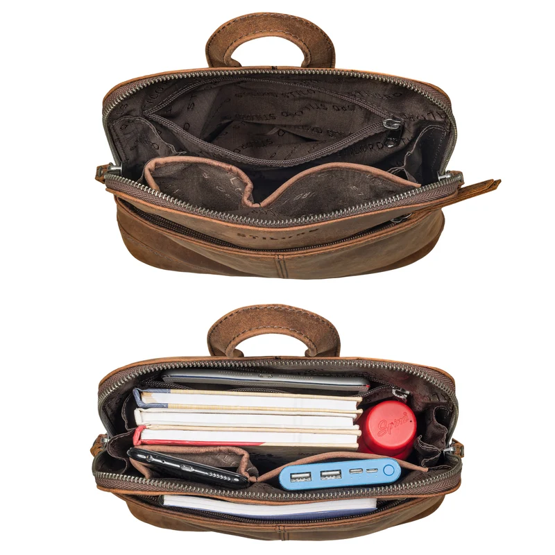 "Marlies" Leder Rucksack Damen klein