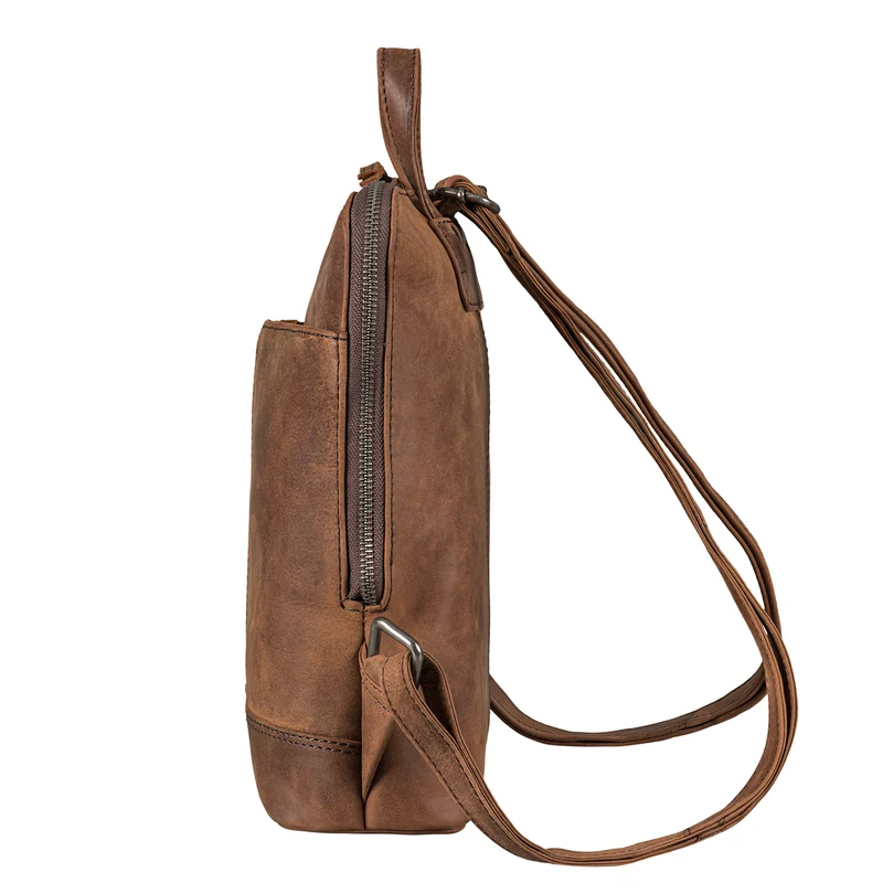 "Marlies" Leder Rucksack Damen klein