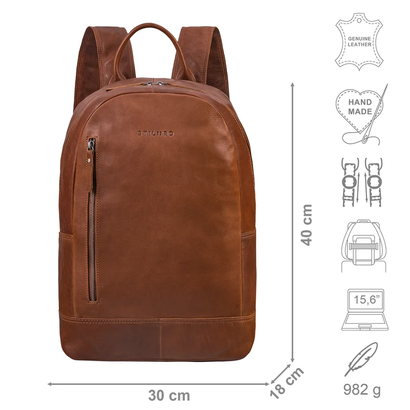 "Titus" Hochwertiger Laptoprucksack 15,6 Zoll