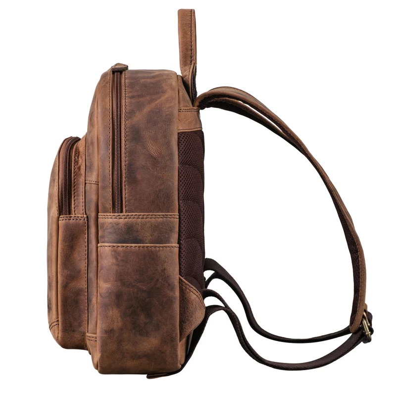 "Bente" Handlicher Rucksack Damen Leder