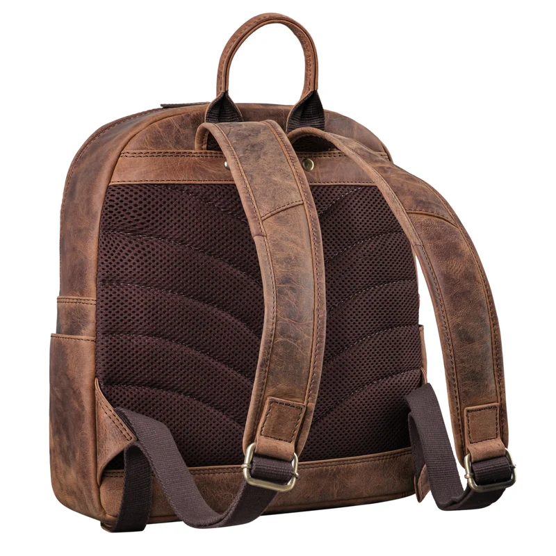 "Bente" Handlicher Rucksack Damen Leder
