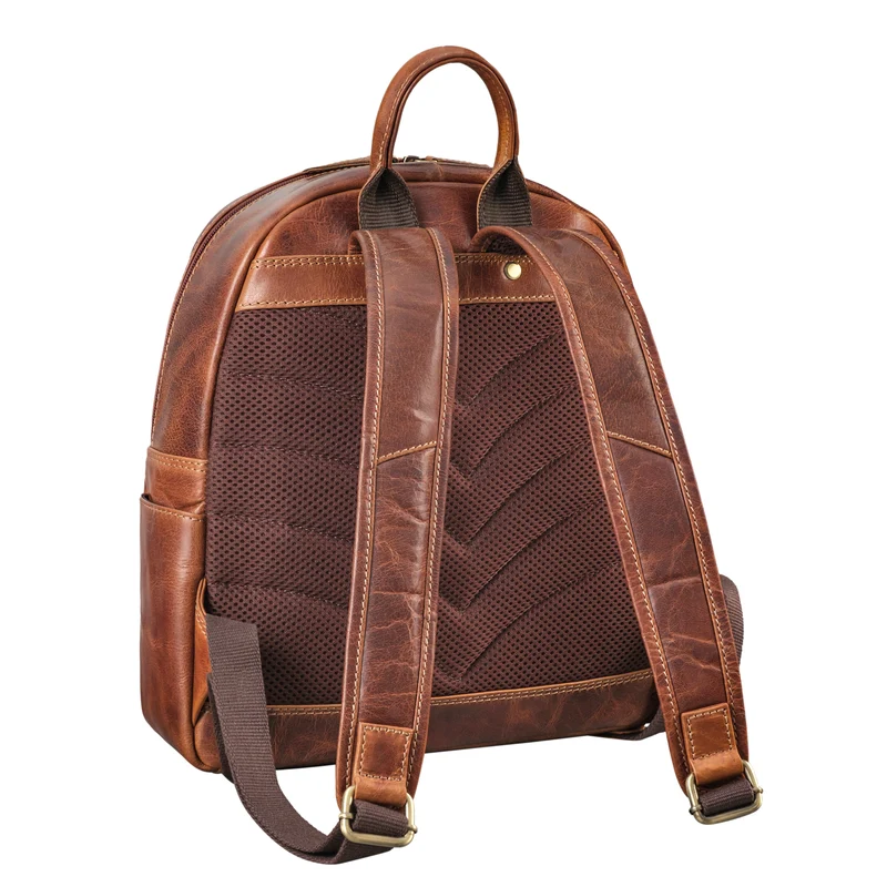 "Bente" Handlicher Rucksack Damen Leder