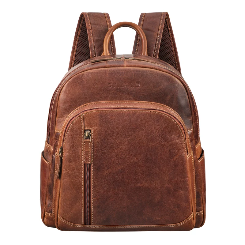 "Bente" Handlicher Rucksack Damen Leder