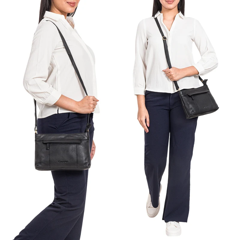 "Blair" Elegante Umhängetasche Klein Leder