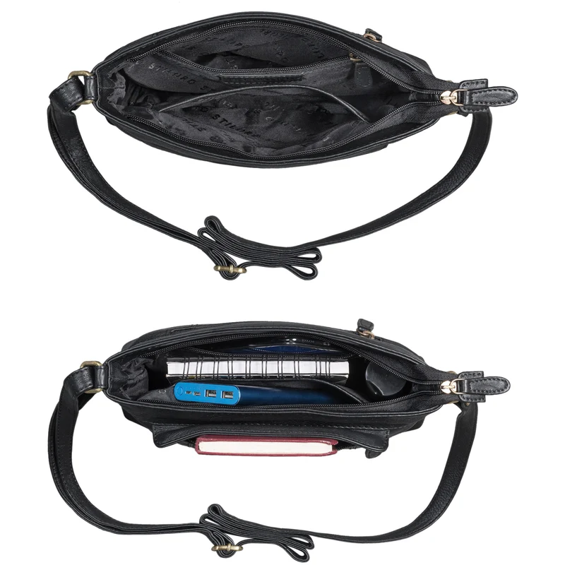 "Blair" Elegante Umhängetasche Klein Leder