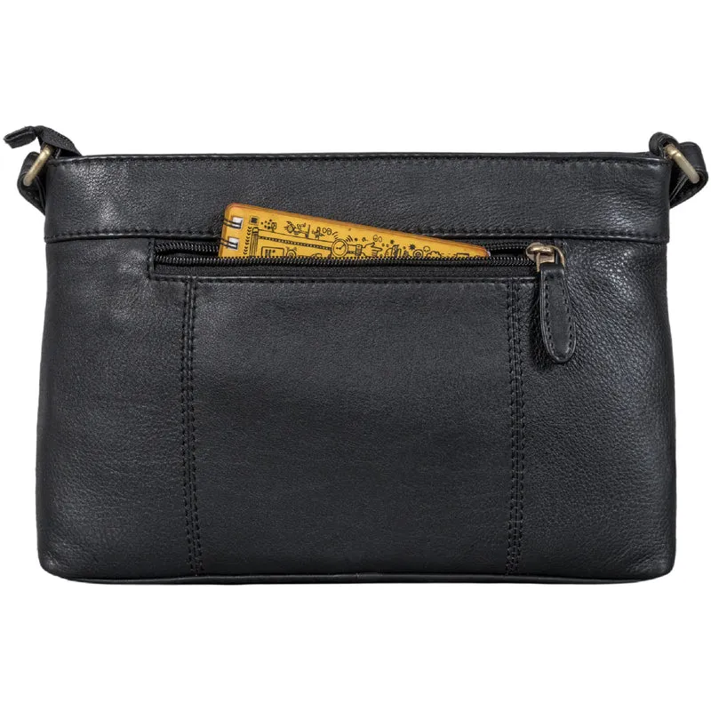 "Blair" Elegante Umhängetasche Klein Leder