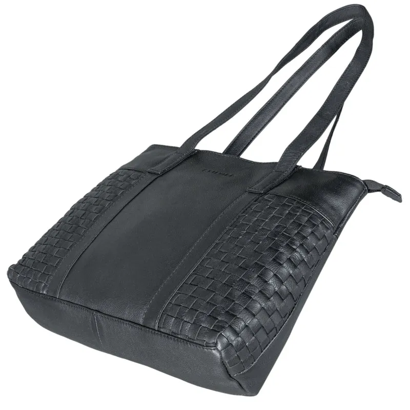 "Verena" Einzigartiger Leder Shopper Damen