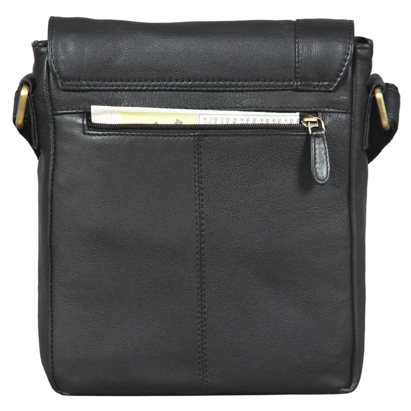 B-WARE "Easton" Kleine Messenger Bag Echt Leder