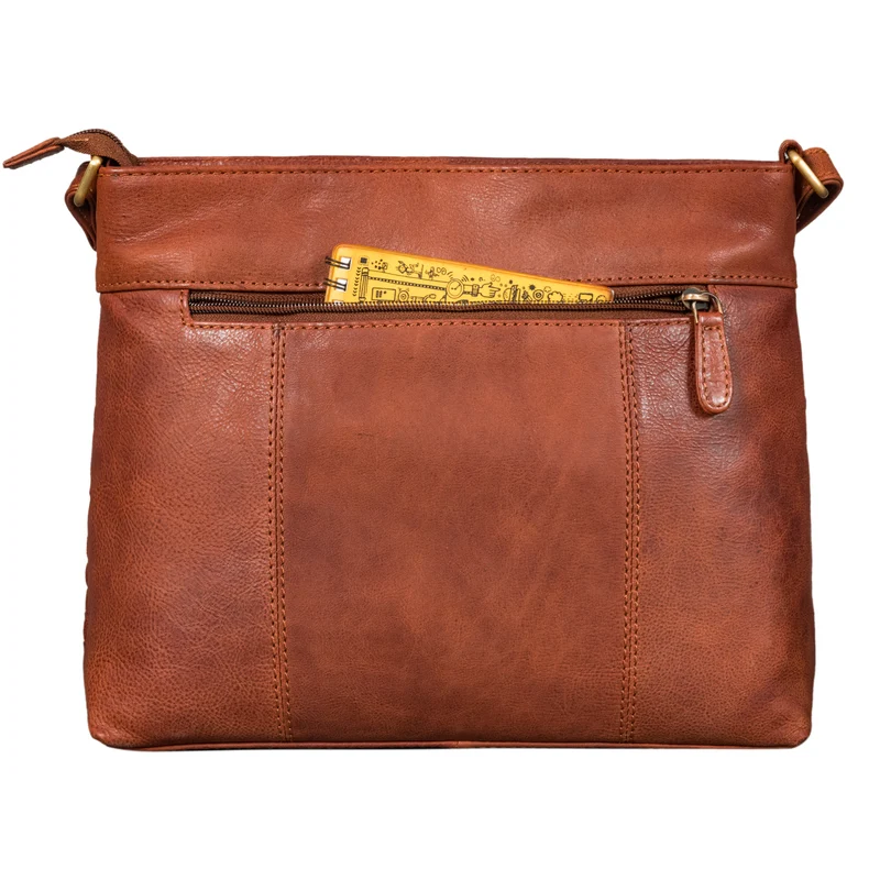 "Ida" Geflochtene Damen Handtasche Leder