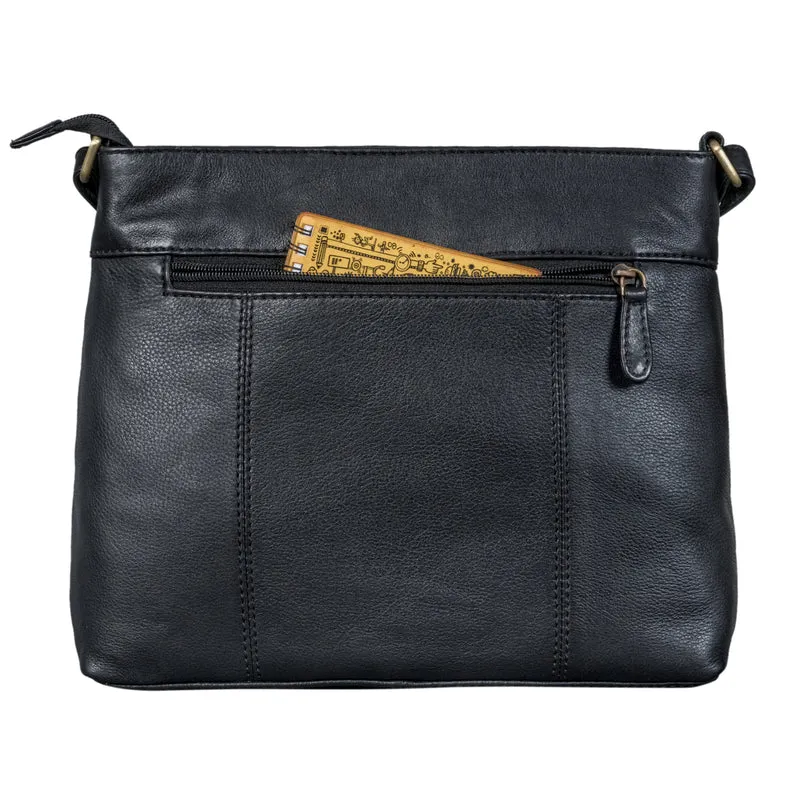 "Ida" Geflochtene Damen Handtasche Leder