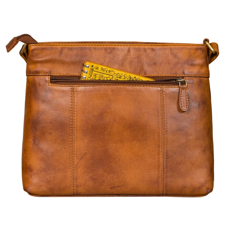 "Ida" Geflochtene Damen Handtasche Leder